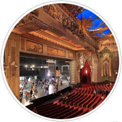 A collection of photographs of historic theatres and movie palaces I've visited or worked-in.