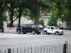 Mr President speeds into The White House